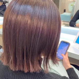 ショート カラー 岡野 静華のヘアスタイル