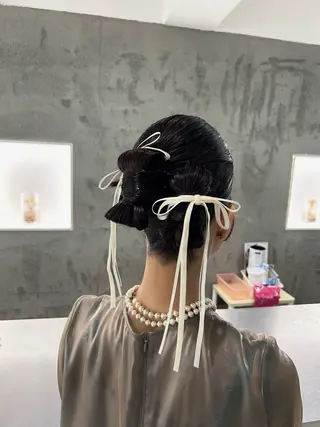 ヘアアレンジ 🦋Misaki🦋 メンズパーマ/着付けのヘアスタイル
