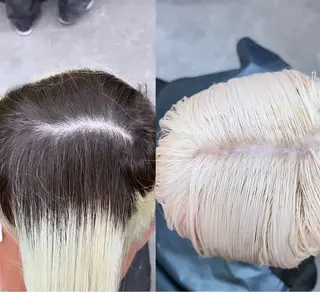 ロング カラー ハイトーン専門美容師 kimutaのヘアスタイル