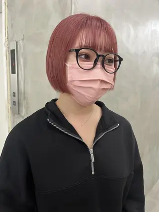 ショート カラー 無料カットモデル募集 🌱ひょうがのヘアスタイル