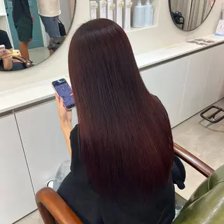 ロング カラー ヘアアレンジ 【혁명】さら/사라: Korean🍀のヘアスタイル