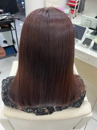 セミロング カラー 🫧髪質改善 縮毛矯正特化🫧中西のヘアスタイル