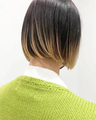 ショート ショート/レイヤー/ パーマ　水野のヘアスタイル