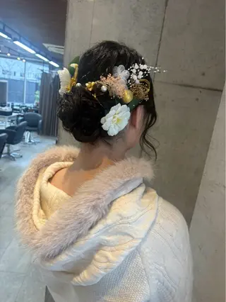 ロング ヘアアレンジ 美髪× ヘアセット✨Araiのヘアスタイル