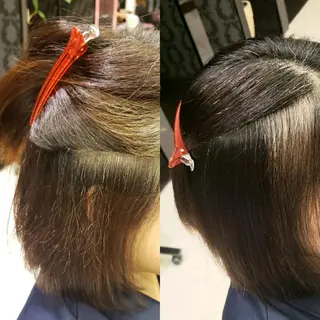 ミディアム 鈴木 昌浩のヘアスタイル