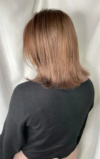 ミディアム 早瀬裕之 パーマのヘアスタイル