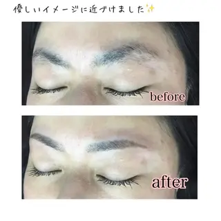 ショート ミディアム セミロング ロング カラー パーマ ヘアアレンジ ネイル マツエク・マツパ 眉毛サロン DUAL 恵比寿の眉毛・アイブロウイメージ