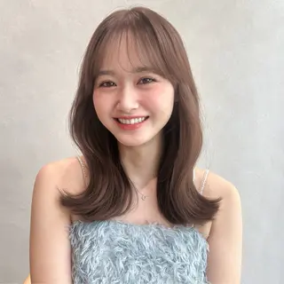 ミディアム ミディアムヘア Chifumiのヘアスタイル