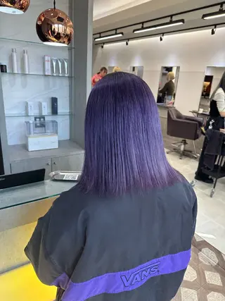 ミディアム カラー jill by gisel＿奥家のヘアスタイル