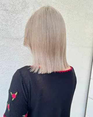 ミディアム ヘアアレンジ ハッシュレイヤー ༊*·˚ リナのヘアスタイル