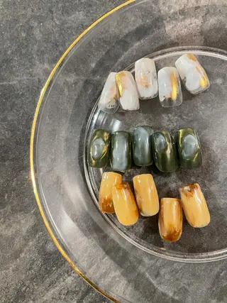 ネイル kiii.__ ✴︎*のネイルデザイン