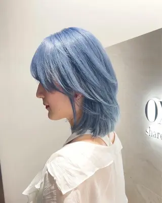 ミディアム カラー カラー系/カット特化 🟠オオタキマサシのヘアスタイル
