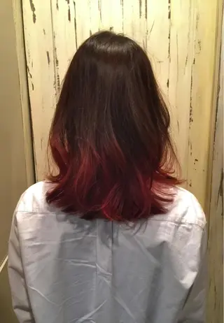 ミディアム セミロング カラー 髪質改善🥇津田 【自由が丘】【美髪】のヘアスタイル
