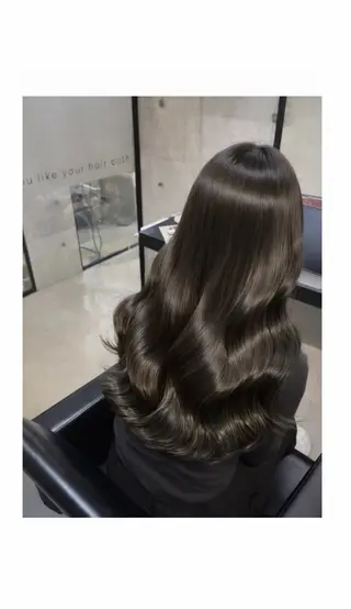 ロング .ˬ.☁️ྀི森本 怜奈ฅ⌯ ·̫ ⌯^のヘアスタイル