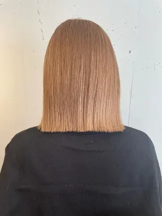 ミディアム カラー 東 みのりのヘアスタイル