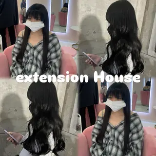 ロング シールエクステの女神 🍑Momo🍑のヘアスタイル