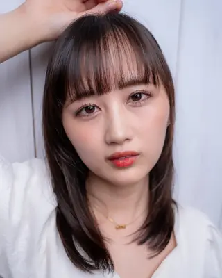 ロング カラー 松尾 泰伸のヘアスタイル