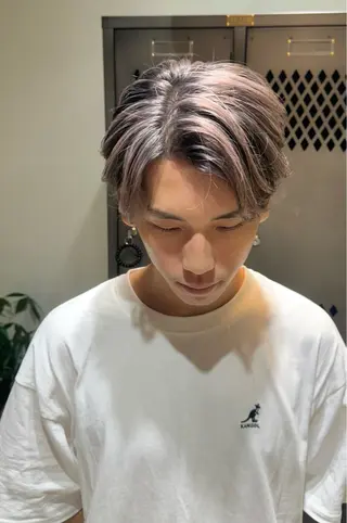 カラー メンズ 園田 将士のヘアスタイル