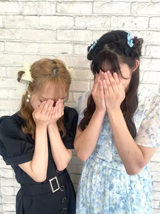 ヘアアレンジ 💙mai🫧 縮毛矯正・ハイライトのヘアスタイル