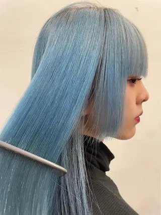 セミロング カラー ryuei /原宿のヘアスタイル