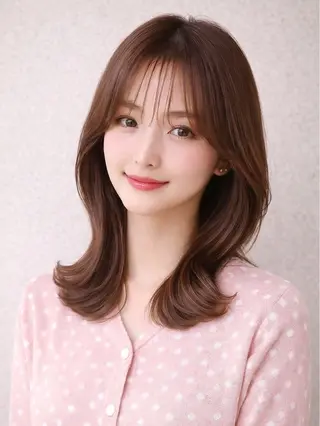 ミディアム シエル岡山店所属・ボブ／ハイトーン /岡山駅前/上野陸のヘアスタイル