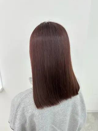 セミロング カラー 透明感・トレンドヘア 🫧齋藤拓未🫧のヘアスタイル
