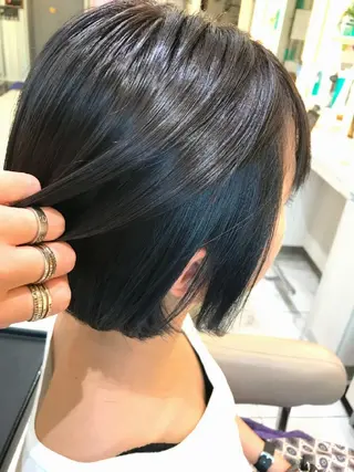 ショート カラー ＡＳＨ大宮/ブリーチ 髪質改善/カラーのヘアスタイル