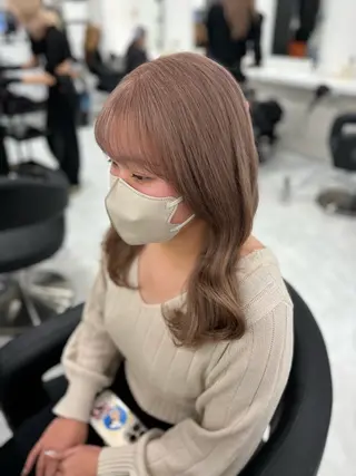 ロング カラー ヘアアレンジ 透明感💕今っぽ似合 わせ𝐍𝐨. 𝟏のヘアスタイル