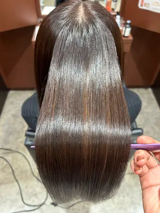 セミロング 『美髪育成』田中 詩恩のヘアスタイル