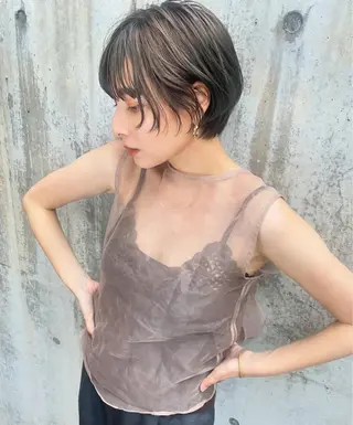 ショート カットモデル/カラー rionのヘアスタイル