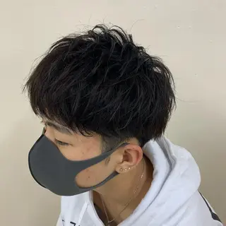 ショート カラー パーマ ヘアアレンジ メンズ 🌈トレンドヘア 🌈WATARU🌈のヘアスタイル