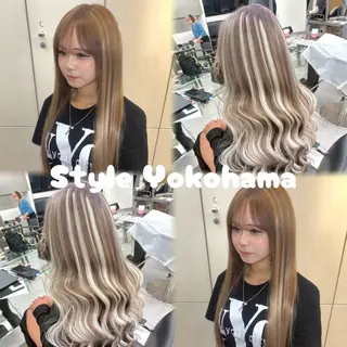 ロング 横浜　アレンジ💫／ エクステ🎀／ルナのヘアスタイル