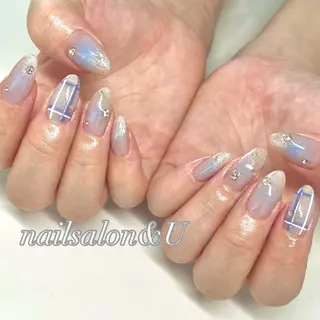 ネイル &U新松戸 スカルプ パラジェルフィルインのネイルデザイン