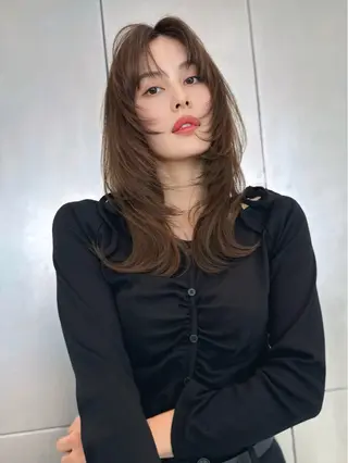 ロング カラー MIKU /ボブ/外ハネボブのヘアスタイル