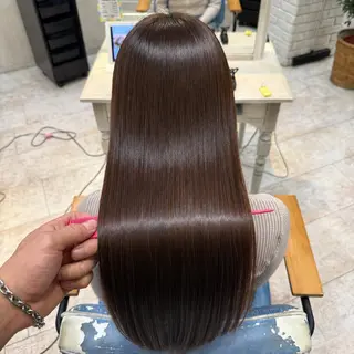 ロング 店長✨レイヤー✖️ 髪質改善✖️韓国ヘアのヘアスタイル