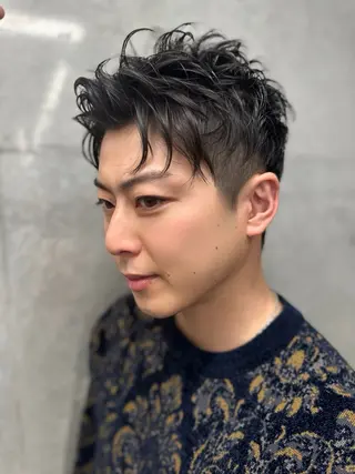 ショート メンズ 原宿アンリ 山下卓也のヘアスタイル