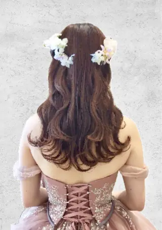 ロング ヘアアレンジ hair&make nookのヘアスタイル