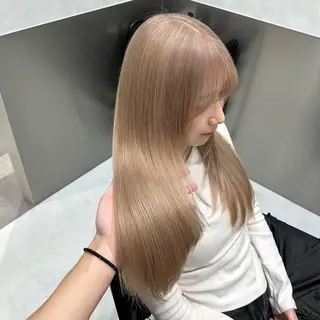 ロング カラー ✨髪質改善艶カラー✨ リュウトのヘアスタイル