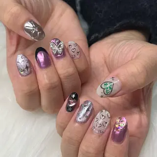 ネイル 🐕‍🦺Yappy 💗A-tanのネイルデザイン