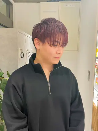 ショート カラー ダブルカラー,透け カラーHINARIのヘアスタイル