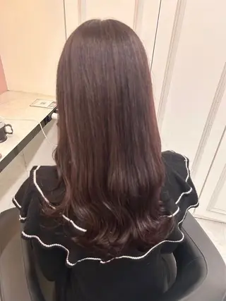 ロング カラー 透明感ベージュ🤎 manami👒🌿のヘアスタイル
