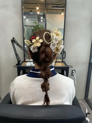 ロング ヘアアレンジ ALLEN hair /まなのヘアスタイル