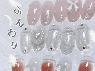 ネイル ki🍒🍒 ki ツルツルネイルのネイルデザイン