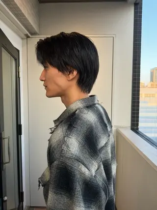 ショート メンズ メンズ特化 パーマ/オザワのヘアスタイル