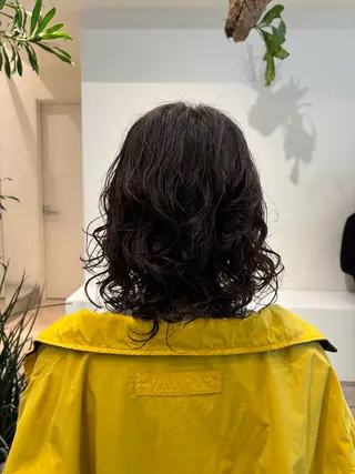 ミディアム パーマ ANY Nodokaのヘアスタイル