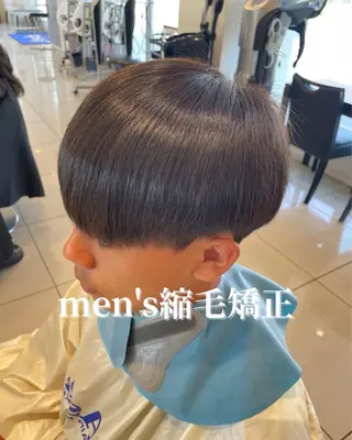 メンズ 白髪ぼかしデザイン ハイライト/宮本純登のヘアスタイル