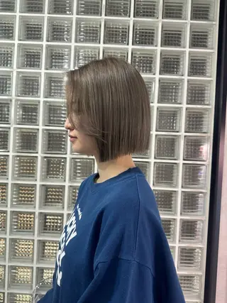 ロング カラー 赤み無し柔らかカラー 【梅田】madokaのヘアスタイル