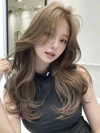 ロング FOCUS JAPANのヘアスタイル