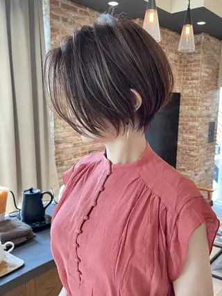 ショート 銀座/大人ショート/ 若狭真央のヘアスタイル