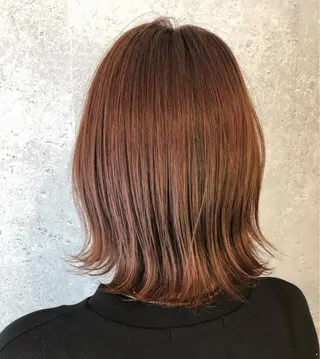 ミディアム カラー ヘアアレンジ Village所属・village放出 エリアNO1サロンのヘアスタイル